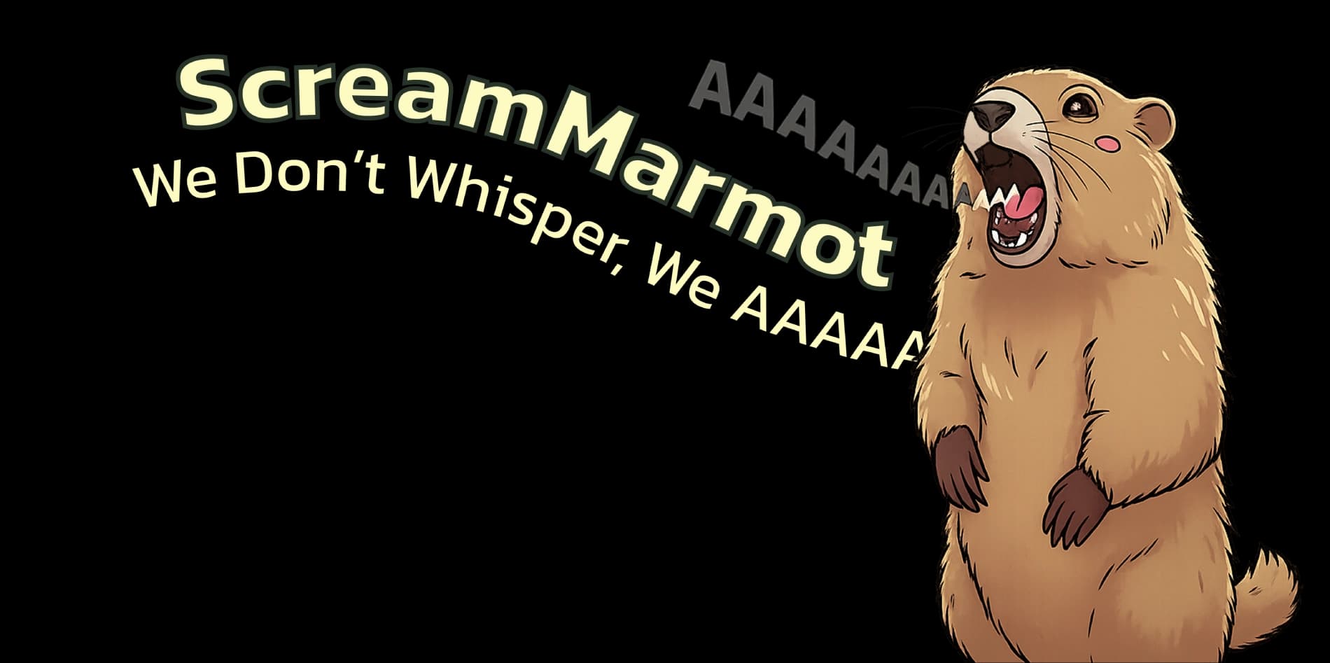 Scream Marmot